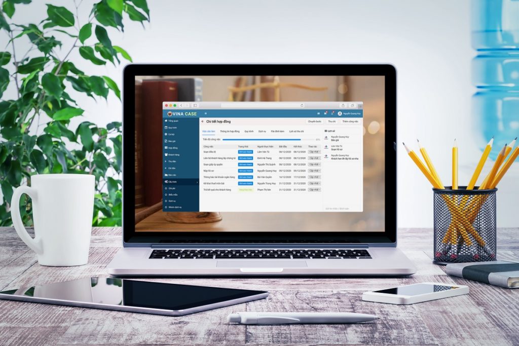 Phần mềm CRM Vi-Office 