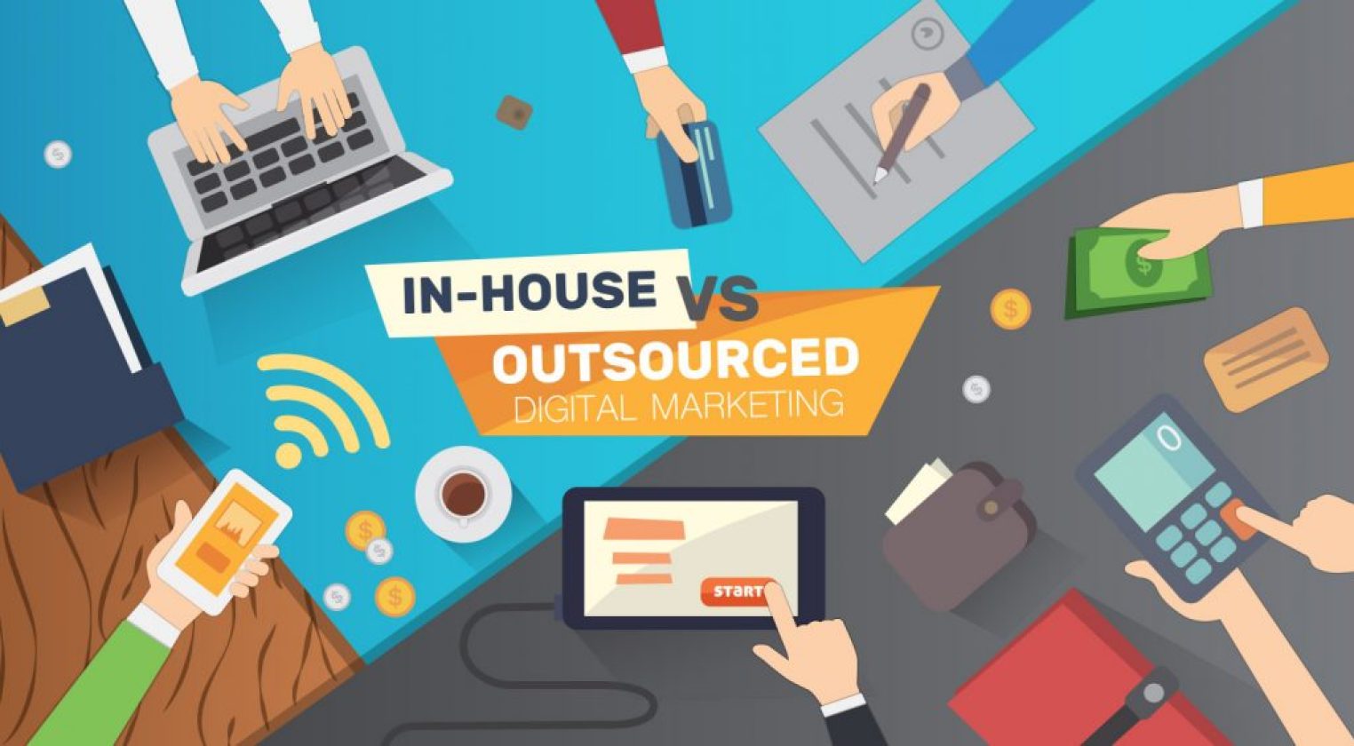 In-house hay Outsourced agency? Đâu là phương án tối ưu chi phí?