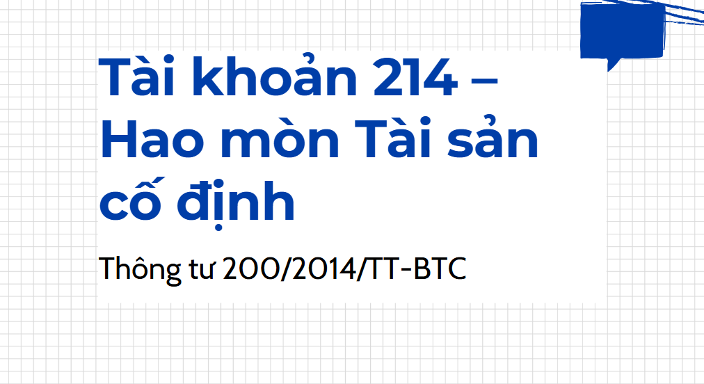 Tài khoản 214